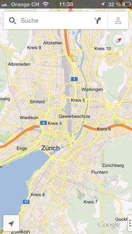 Google Maps ist zurück auf dem iPhone 